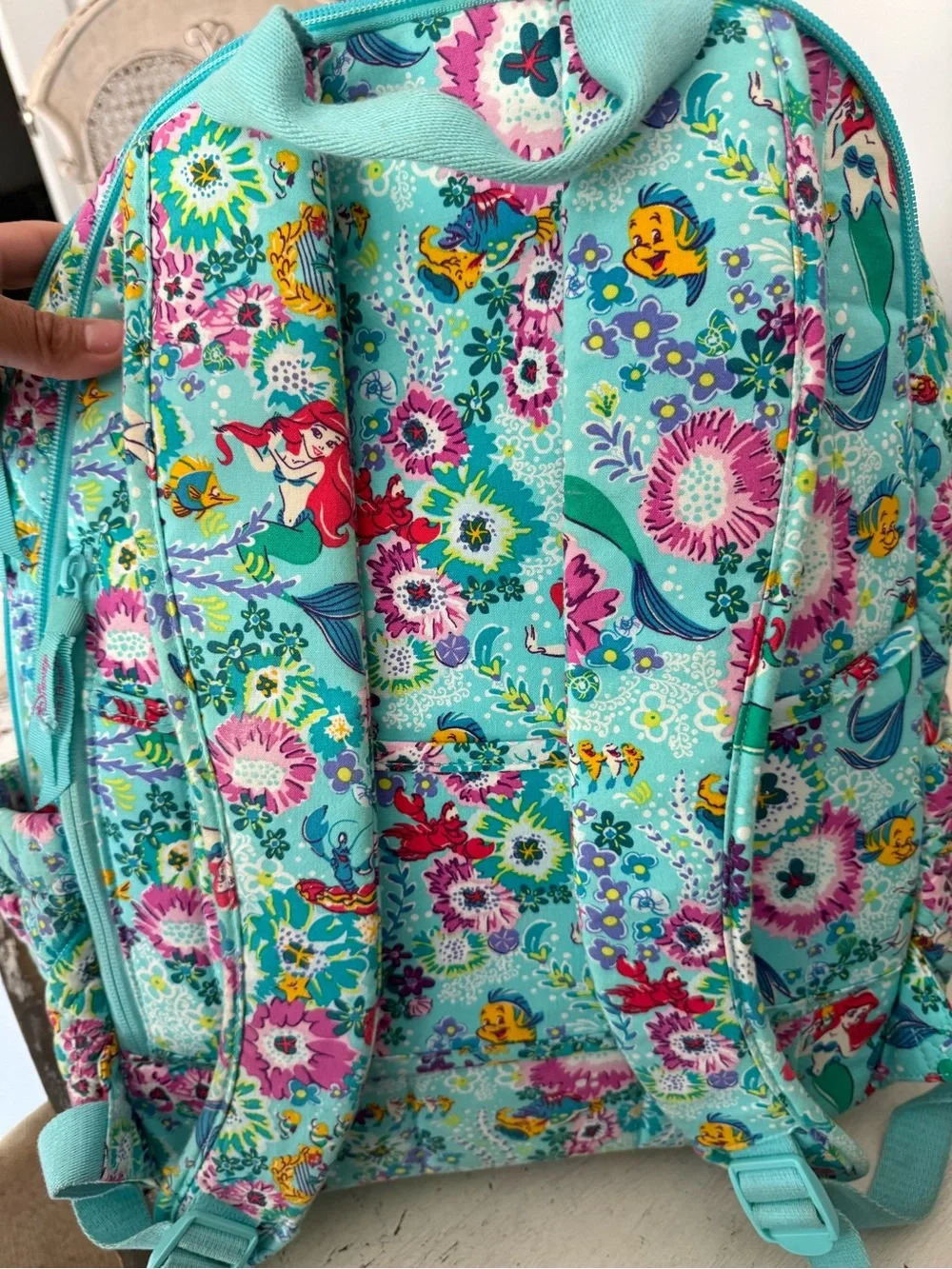 Vera Bradley Disney little mermaid campus backpack